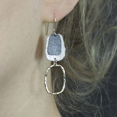 Oorhangers - 3 Kleuren Zilverzilver oxy / wit zilver verguld