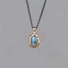 Collier Labradoriet Zilver