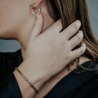 Armband Buisjes En Balletjes Goldfilled