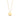 14k Geelgouden Ketting - Graveerbare Munt