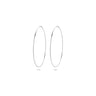 Viral Hoops Oorringen 30 mm x 1,5 mm Zilver