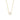 14k Geelgouden Ketting - Sprankelende Cirkel