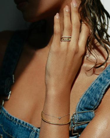 Jolie Diamanten Ring 0.15ct Geelgoud