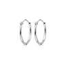 Viral Hoops Oorringen 15 mm x 1,3 mm Zilver