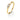 Trilogie-Verlobungsring – 14 Karat Gelbgold mit natürlichen Diamanten 0,18 ct