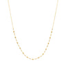Bolletjes Collier 42-45 cm 14k Geelgoud