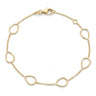 Armband met Open Druppels 14k Geelgoud van Swing Jewels