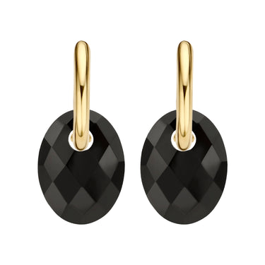 Natuurstenen Oorbelbedels - Onyx - 20 mm