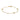 14k Geelgouden Armband met Bolletjes