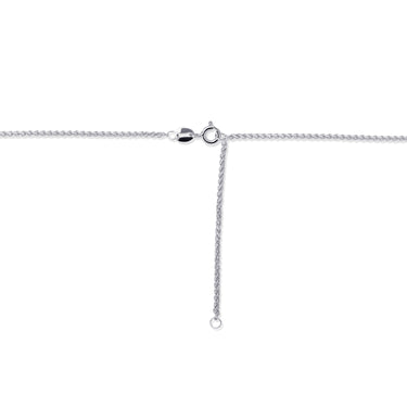 Foxtail Necklace Silver