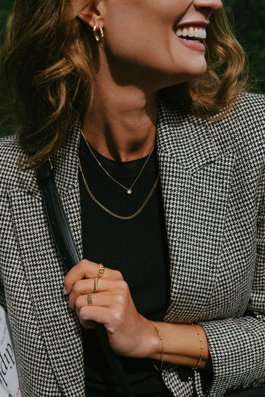 14k Geelgouden Ketting met Jasseron Schakels