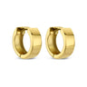 Brede Huggie Oorringen 14k Geelgoud van Swing Jewels