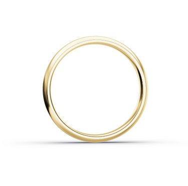 Heren Trouwring Klassiek 5mm Geelgoud