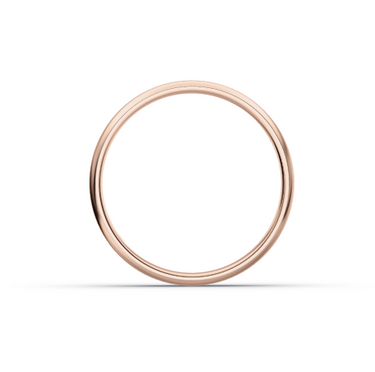 Heren Trouwring Klassiek 3mm Roségoud