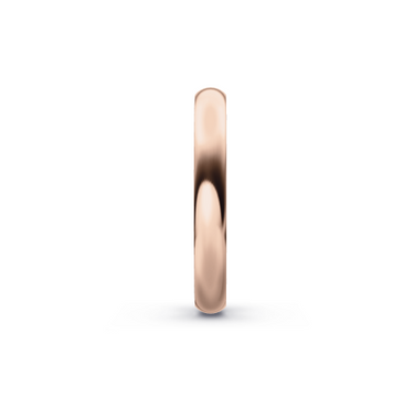 Heren Trouwring Klassiek 3mm Roségoud