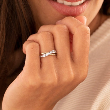 Icon Ring Verguld Zilver