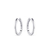 Klassieke Oorringen 2 mm Zilver (18mm)