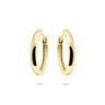 Klassieke Oorringen 3 mm Verguld Zilver (22mm)