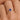 Bicolor ring blauwe saffier & lab-grown diamant geel- en witgoud