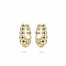 Modern Icons Bolletjes Oorringen Verguld Zilver (19mm)