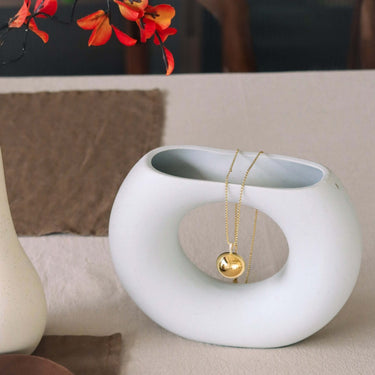 Modern Icons Collier Verguld Zilver