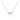 Drie Stenen Collier Zilver