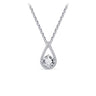 Druppel Collier Zilver