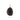 Yellow Gold Pendant with Blue Quartz