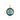 Yellow Gold Pendant with London Blue Topaz