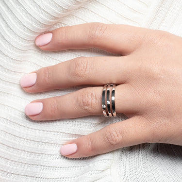 Statement Ring Zilver