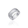 Cocktail Statement Ring Zilver