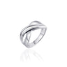 Crossover Ring Zilver