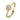 18k Geelgouden Ring - Entourage van Diamant - 0.30 ct