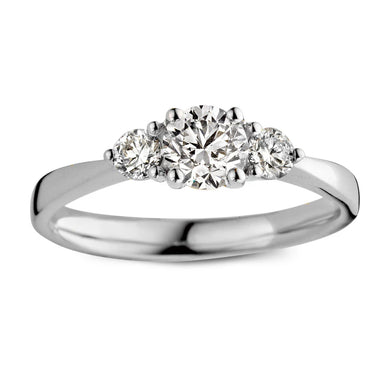 Alix Verlovingsring 0.75ct Witgoud