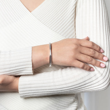 Crossover Bangle Zilver