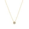 Gouden Ketting met Diamanten Hanger