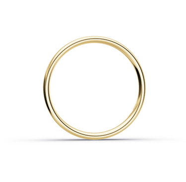 Klassieke Heren Trouwring 4 mm Geelgoud