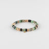 Y&G Armband Labradoriet, Agaat, Onyx, Aventurijn & Maansteen – 14k Goud