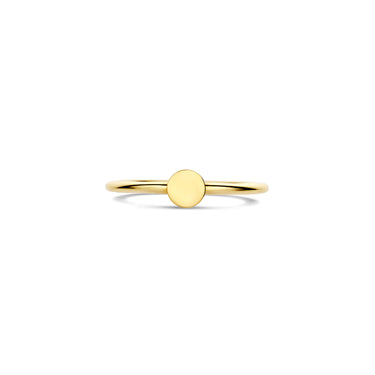 14k geelgouden aanschuifring Luna