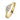 Trilogy verlovingsring van 18 karaat geelgoud met 0.75 ct lab-grown diamanten afmetingen