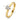 Afmetingen peervormige solitaire verlovingsring van 18 karaat geelgoud met 0.30 ct lab-grown diamant