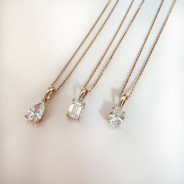 Collier Franky 0,50 crt. geelgoud