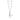 Collier Franky 0,50 crt. witgoud