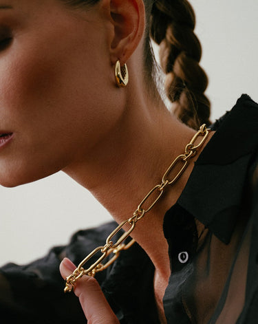 Collier geelgoud