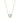 Collier geelgoud blauw topaas
