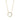 Collier Diamanten 0.50ct 14k Geelgoud