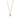 Collier Olivia 0,20 crt. geelgoud