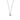 Collier Olivia 0,30 crt. witgoud
