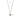 Collier Olivia 0,30 crt. witgoud