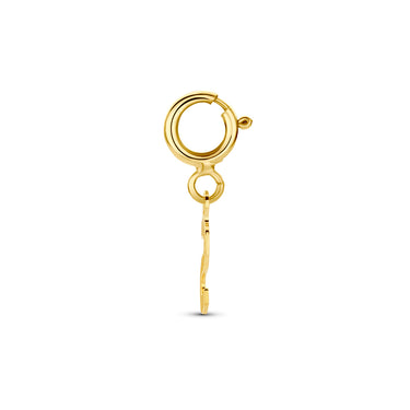 Letter Bedel 6,5 mm 9k Geelgoud